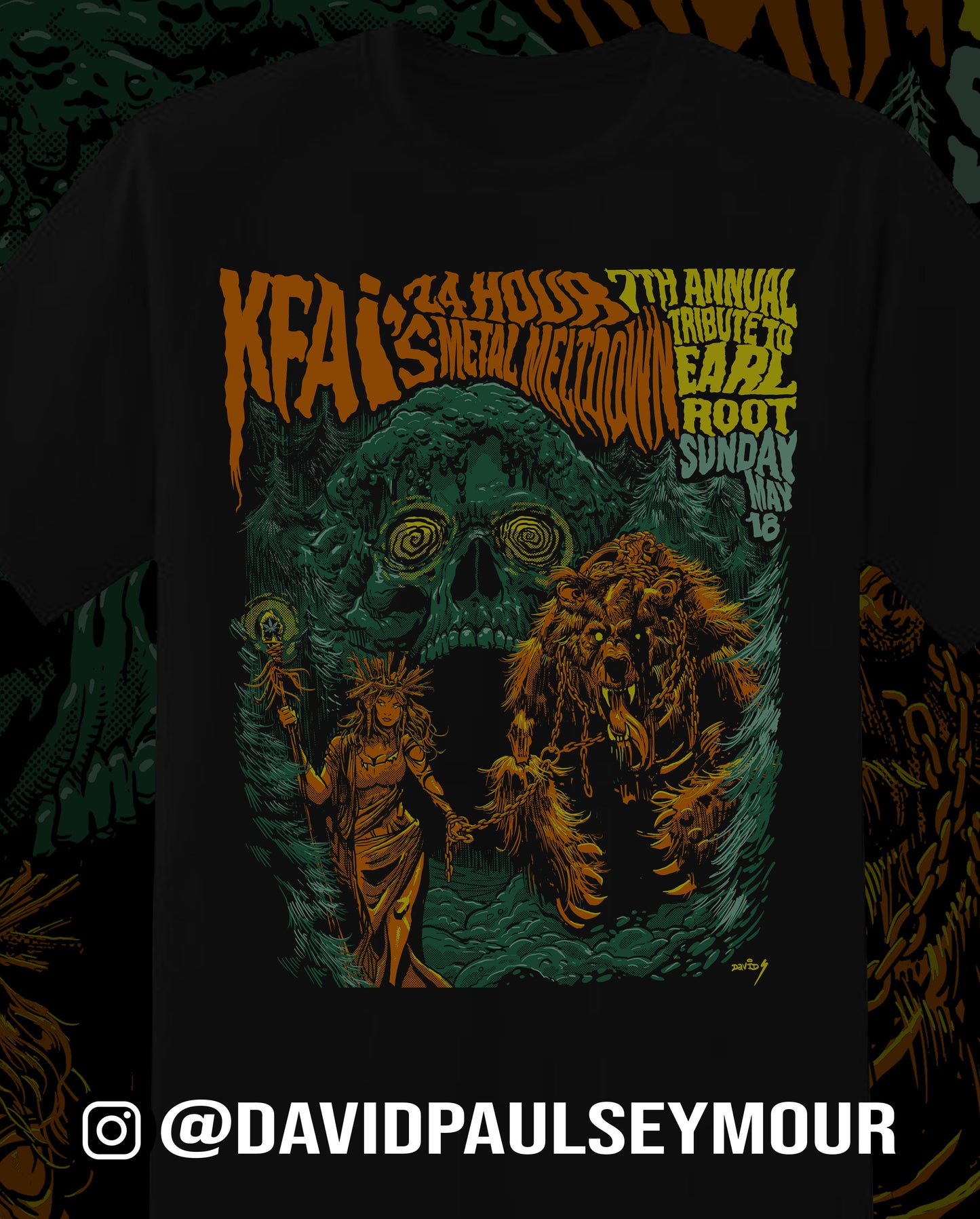 KFAI 2025 Metal Meltdown Takeover Tee
