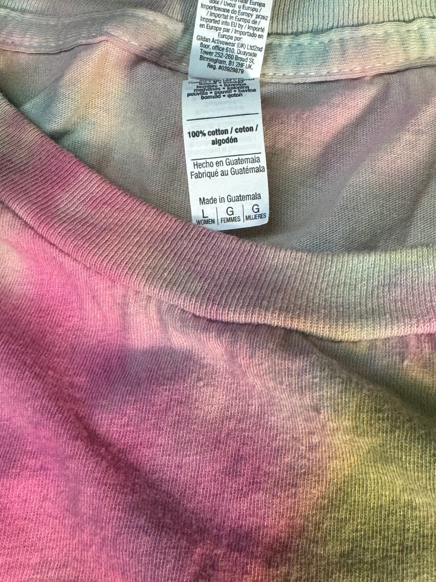 With Love - Hand-dyed Crop Tee (Assortment)